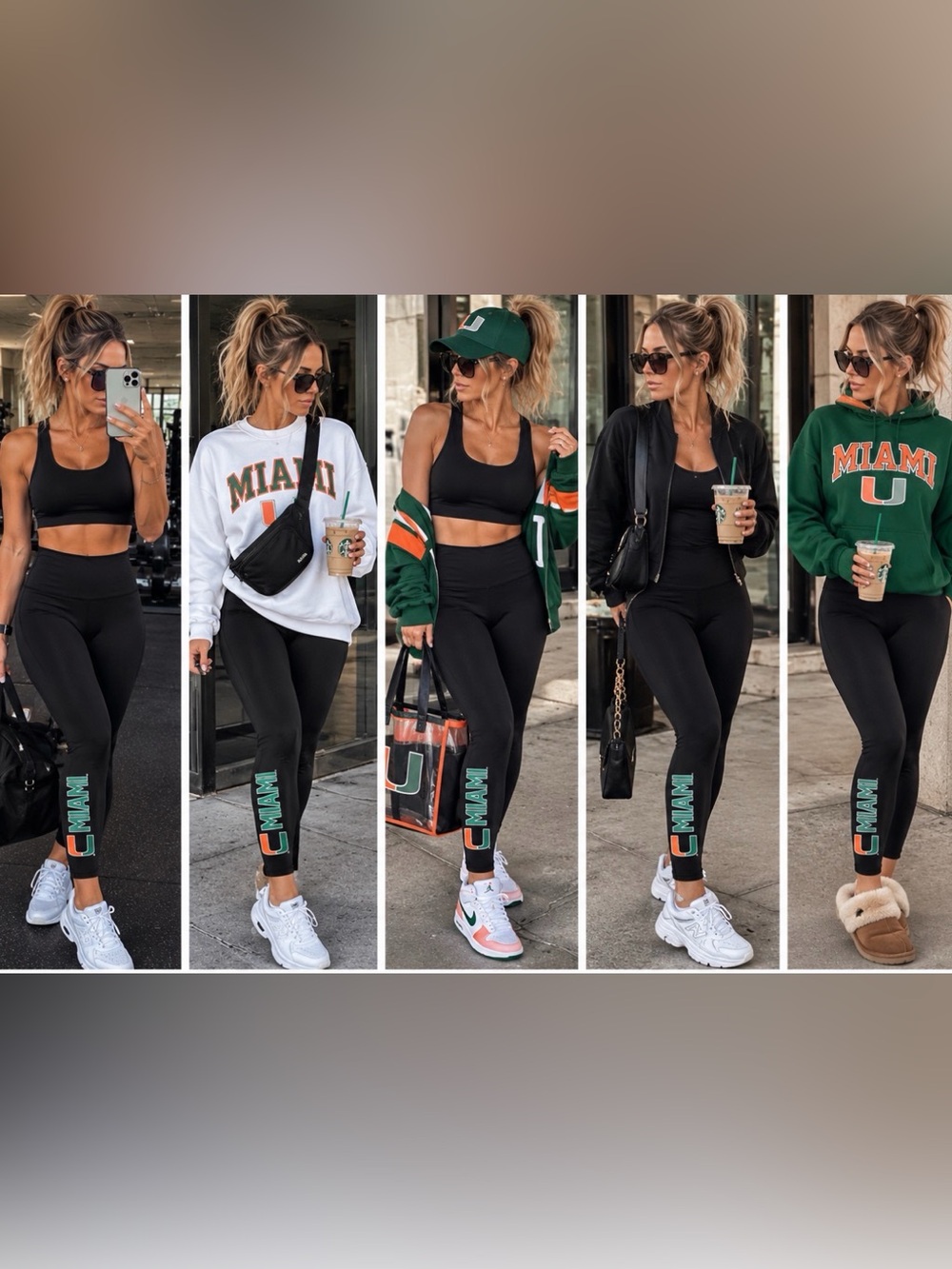 Miami hurricanes leggings. Women’s